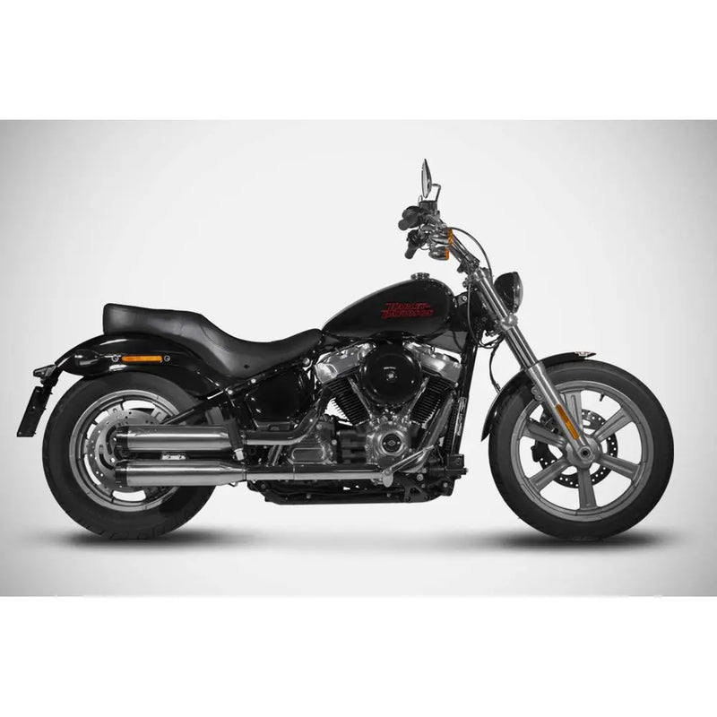 Zard EC Euro 4/5 Approved Overlapped Slip-On Mufflers for Harley Softail