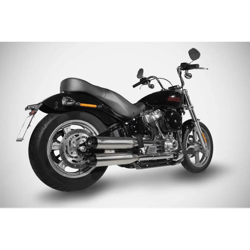 Zard EC Euro 4/5 Approved Overlapped Slip-On Mufflers for Harley Softail