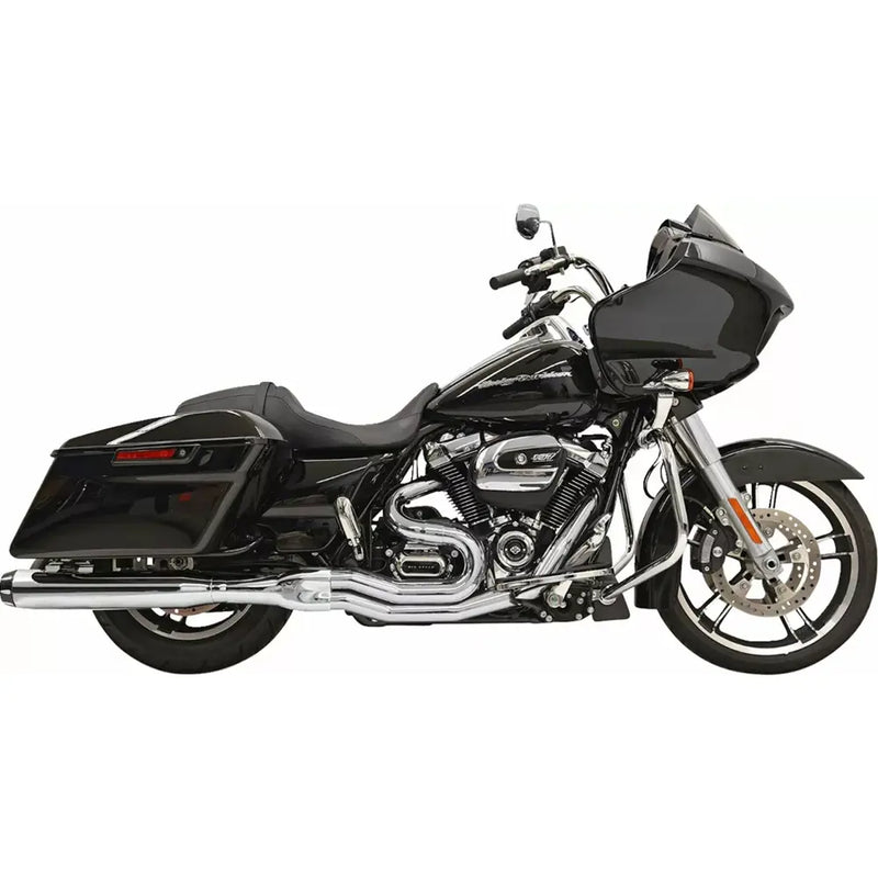 Bassani Road Rage Straight Can 2-into-1 Exhaust System for Harley