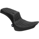 Drag Specialties Performance Predator 2-Up Seat for Harley
