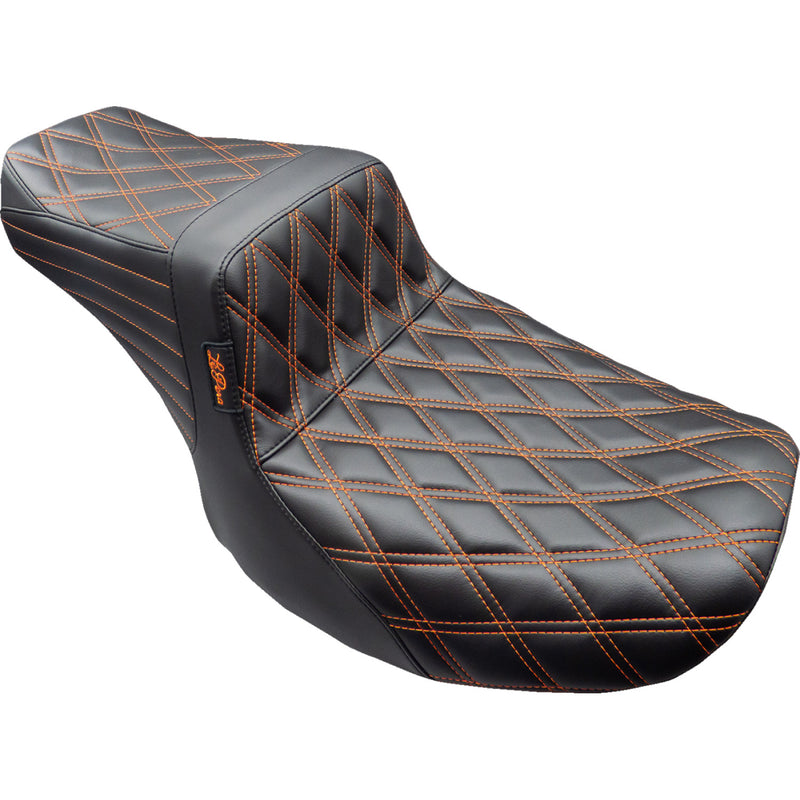Le Pera Tailwhip 2-Up Seat for Harley