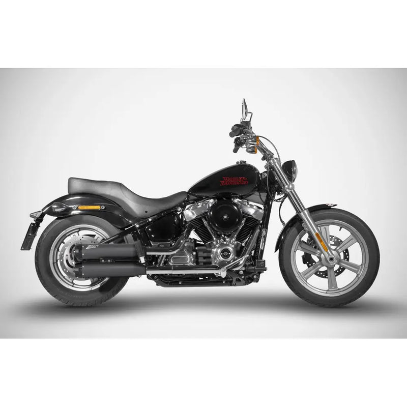 Zard EC Euro 4/5 Approved Overlapped Slip-On Mufflers for Harley Softail