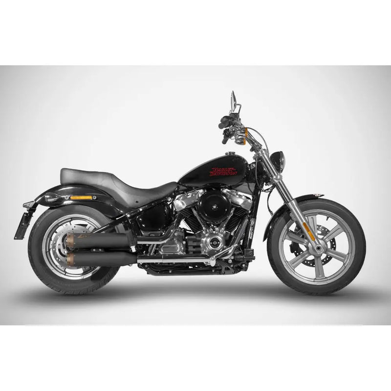 Zard EC Euro 4/5 Approved Overlapped Slip-On Mufflers for Harley Softail