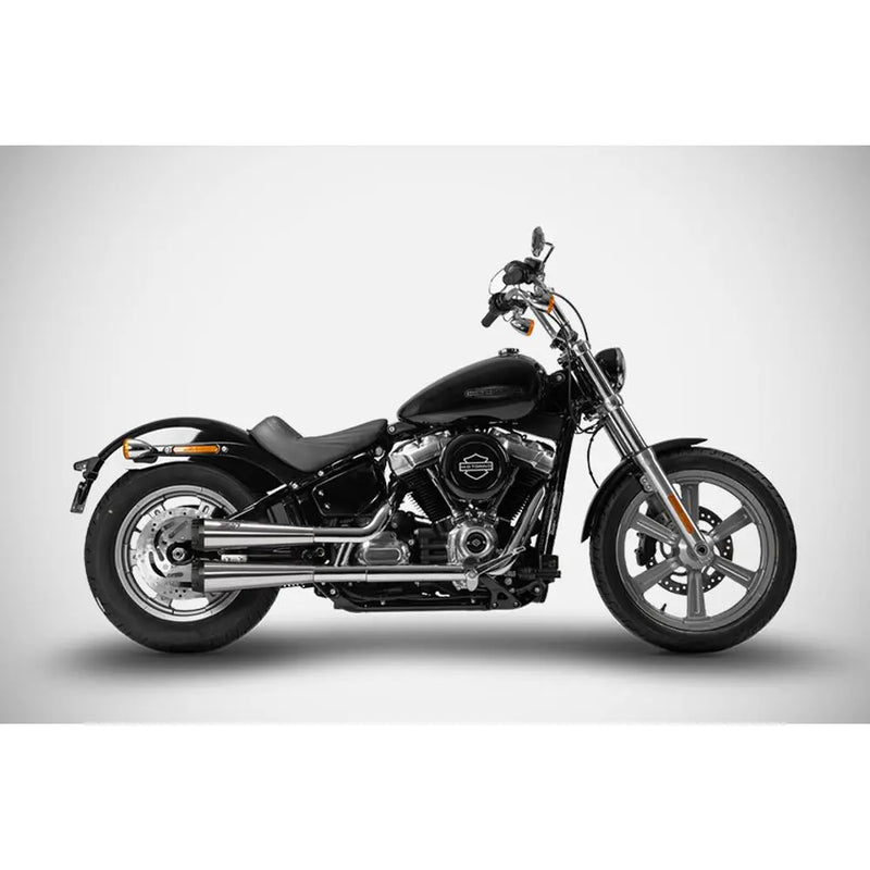 Zard EC Euro 4/5 Approved Cone Slip-On Mufflers for Harley Softail