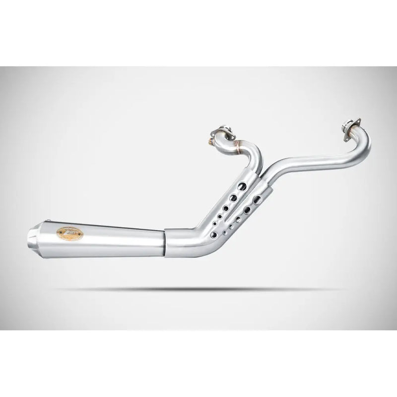 Zard 2-into-1 Conical Euro 3 E3 Exhaust System for Harley