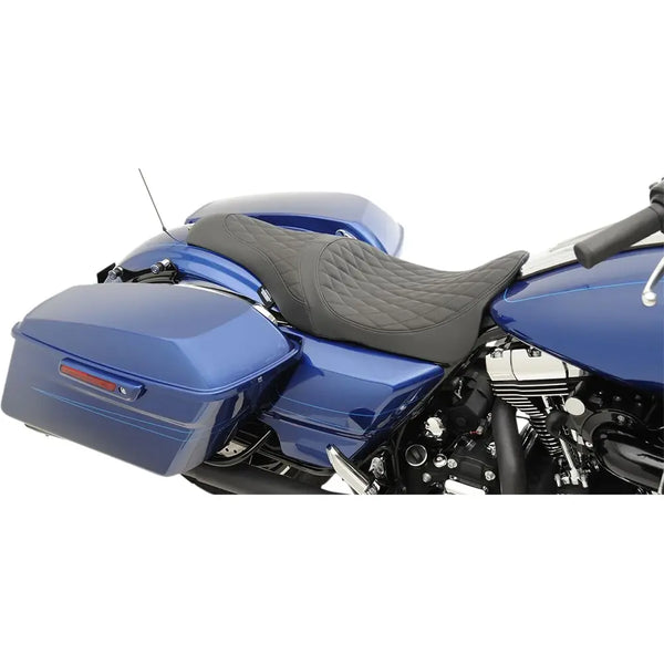 Drag Specialties Caballero 2-Up Seat for Harley