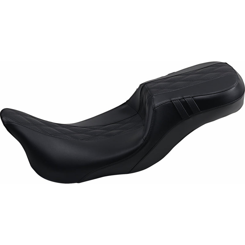 Le Pera Outcast 2-Up Daddy Long Legs Extended Seat for Harley