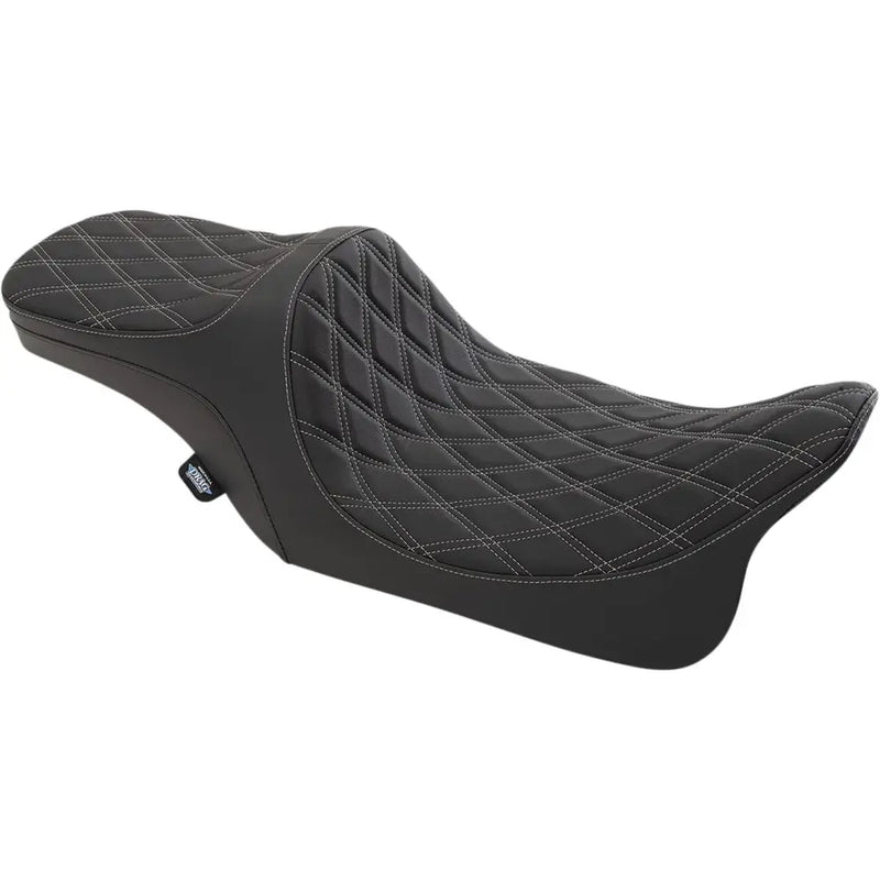 Drag Specialties Predator III 2-Up Seat for Harley
