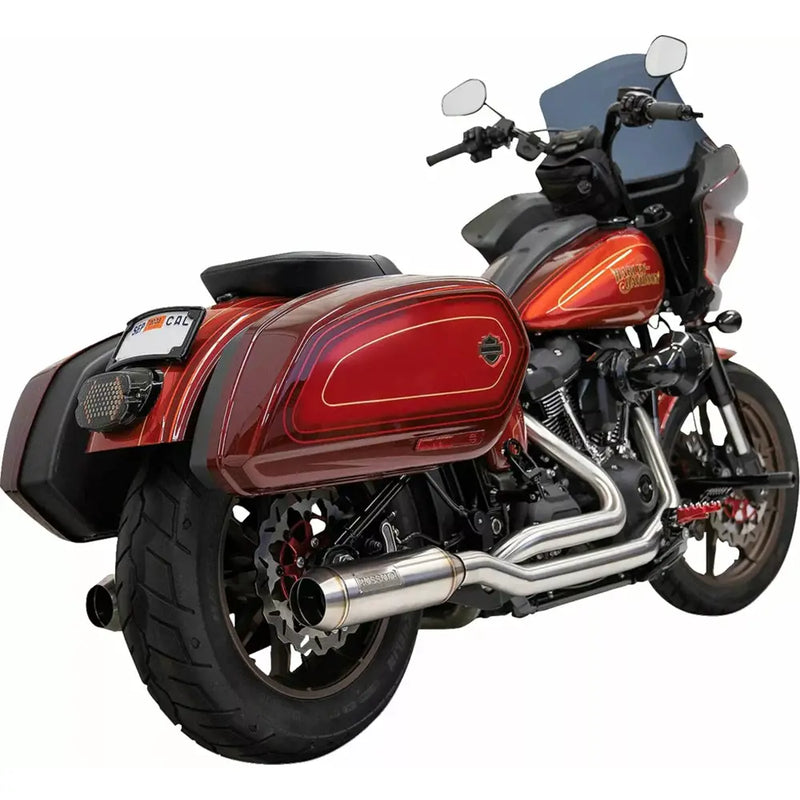 Bassani True Dual Stainless Super Bike Exhaust System for Harley