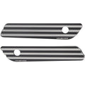 Arlen Ness 10 Gauge Saddlebag Latch Covers for Harley