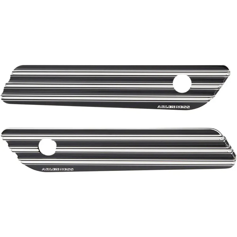 Arlen Ness 10 Gauge Saddlebag Latch Covers for Harley
