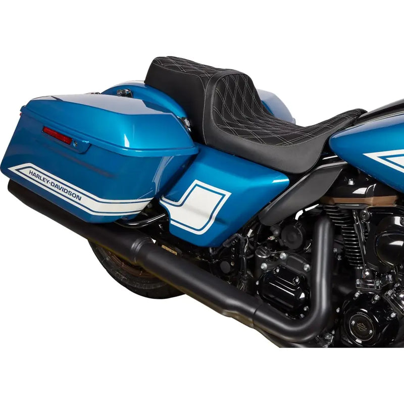 Drag Specialties Performance Predator 1-Up Seat for Harley