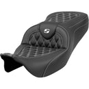 Saddlemen Roadsofa Lattice Stitch Seat for Harley