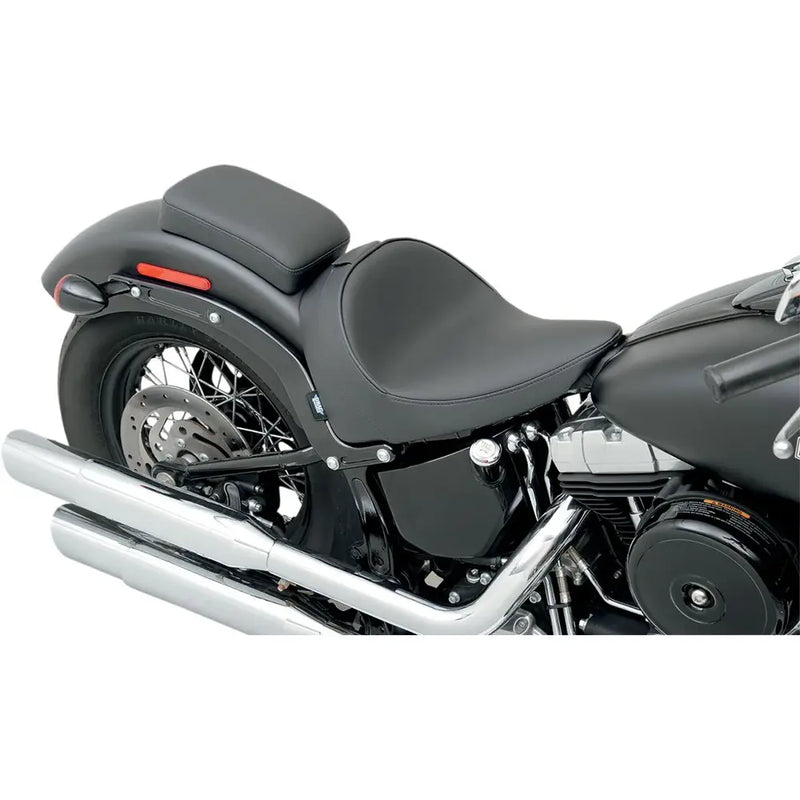 Drag Specialties Backrest Receptible Solo Seat for Harley