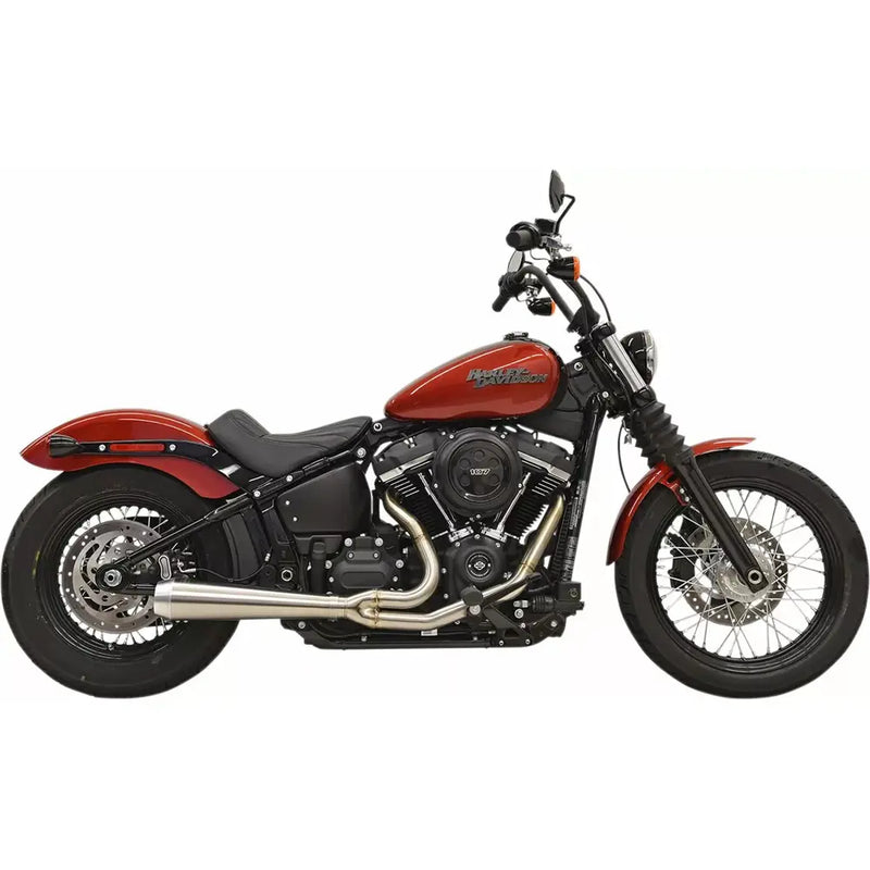 Bassani Road Rage III Stainless 2-into-1 Exhaust System for Harley