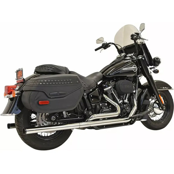 Bassani Chrome Duals Exhaust System for Harley