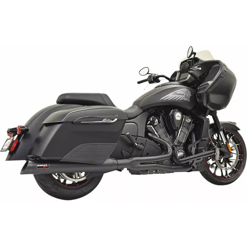 Bassani Road Rage Megaphone 2-into-1 Exhaust System for Indian