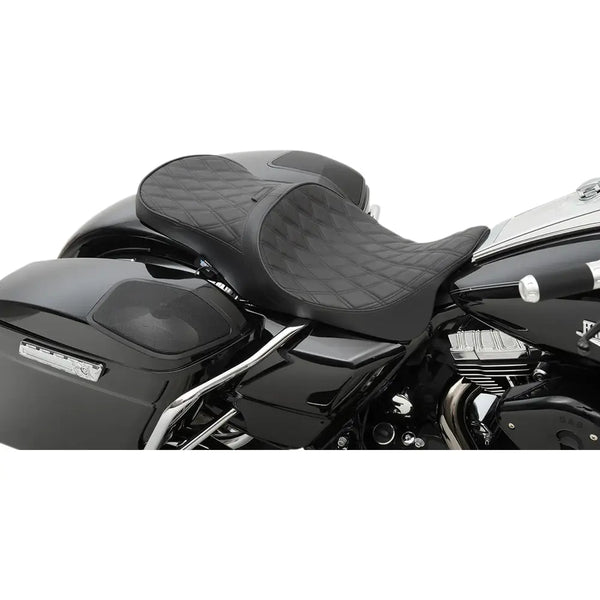 Drag Specialties Low Profile Touring Seat for Harley