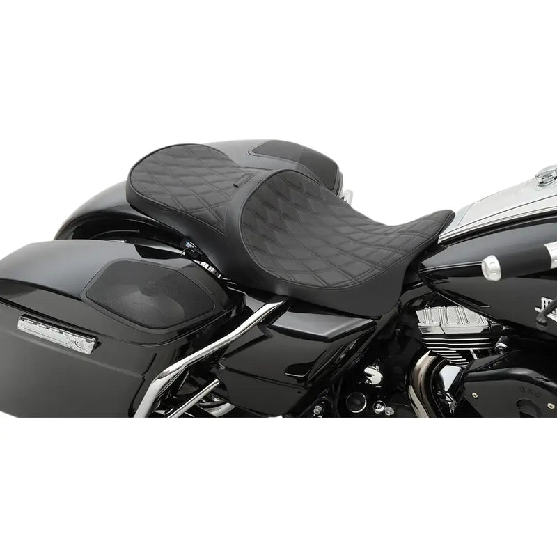 Drag Specialties Low Profile Touring Seat for Harley