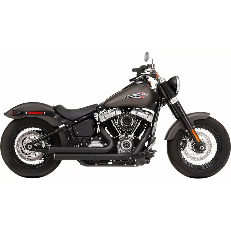 Rinehart 2-into-2 M8 Exhaust System for Harley