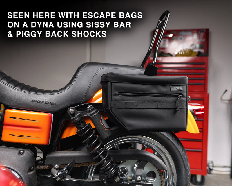 Thrashin Supply Hard Mount Saddlebag Brackets for Harley