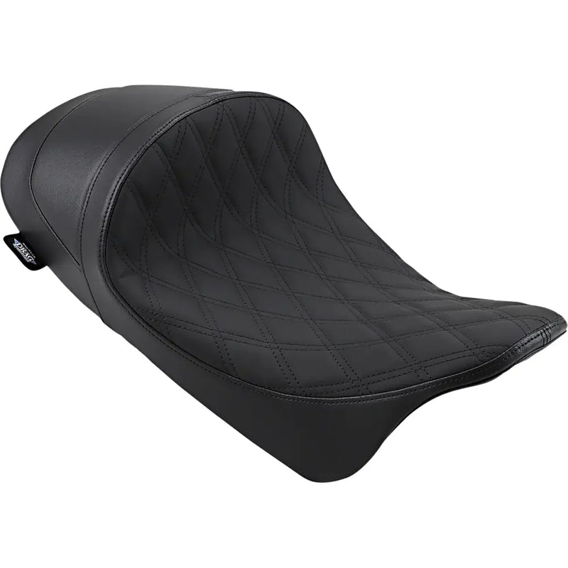 Drag Specialties EZ-ON Low Profile Forward Solo Seat for Harley