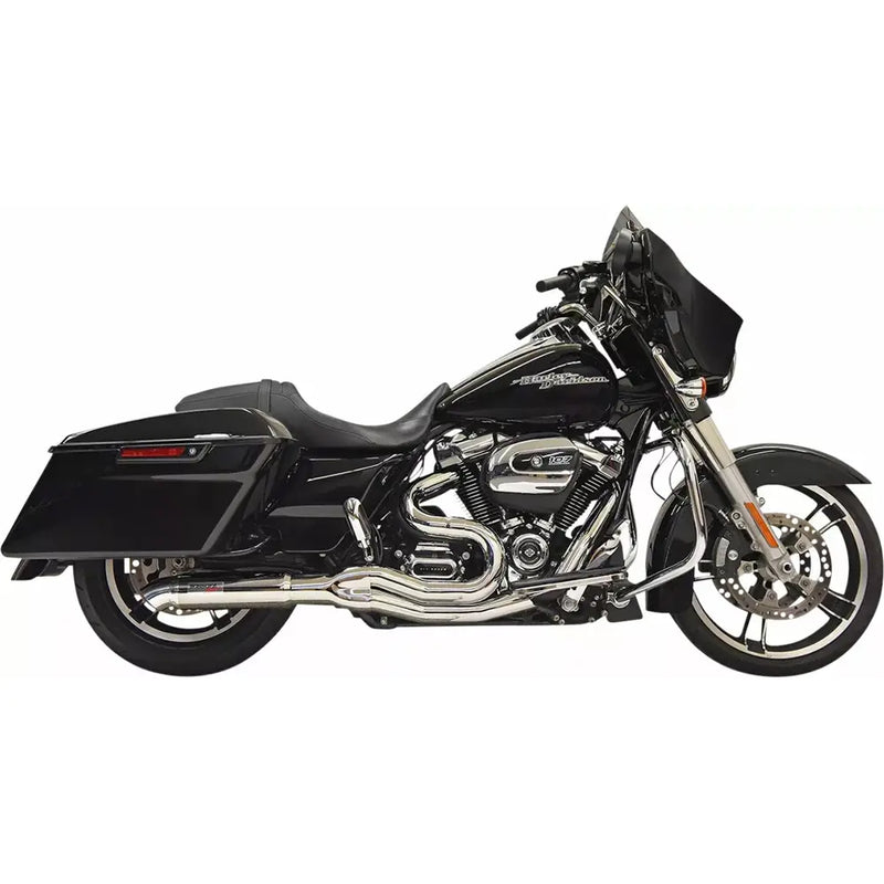 Bassani Road Rage II Hot Rod Turn Out 2-into-1 Exhaust System for Harley