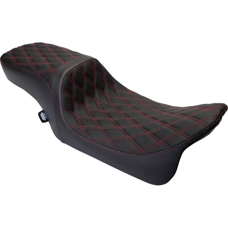 Drag Specialties Performance Predator 2-Up Seat for Harley