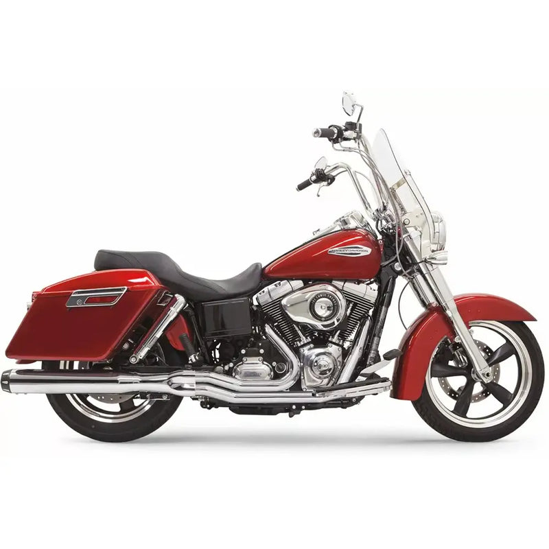 Bassani Road Rage Straight Can 2-into-1 Exhaust System for Harley