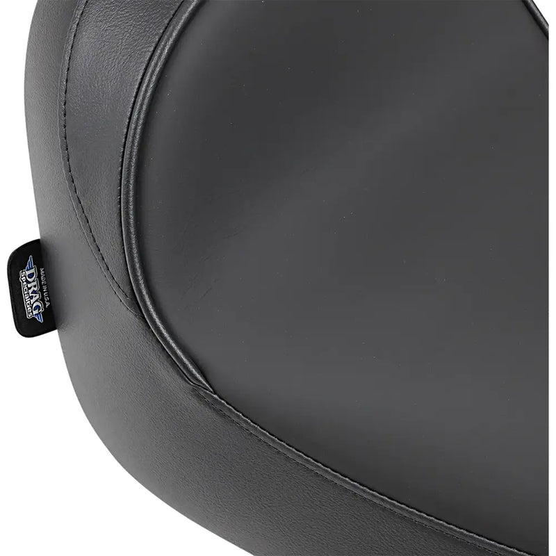Drag Specialties Backrest Receptible Solo Seat for Harley