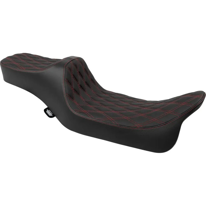 Drag Specialties Predator III 2-Up Extended Reach Seat for Harley