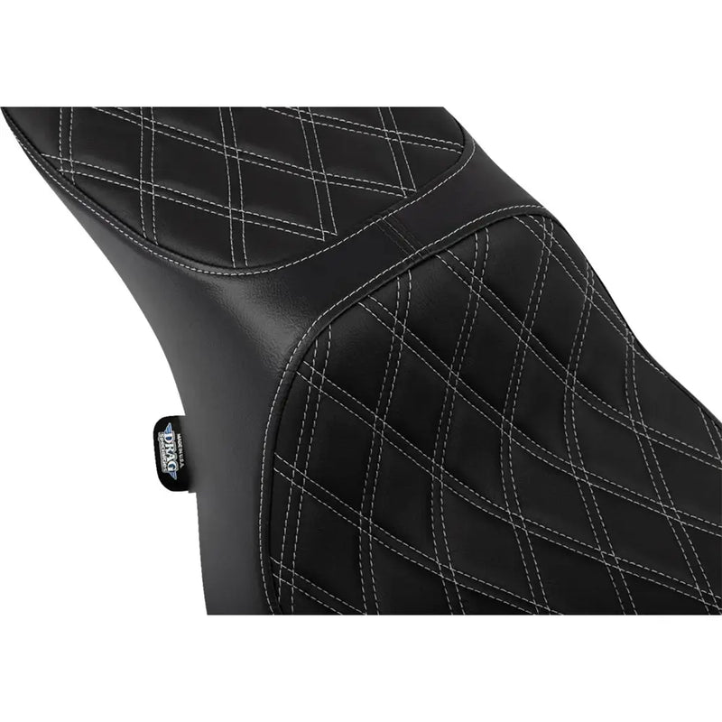 Drag Specialties Performance Predator 2-Up Seat for Harley