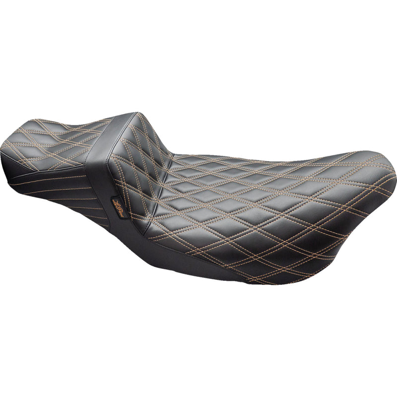 Le Pera Tailwhip 2-Up Daddy Long Legs Extended Seat for Harley