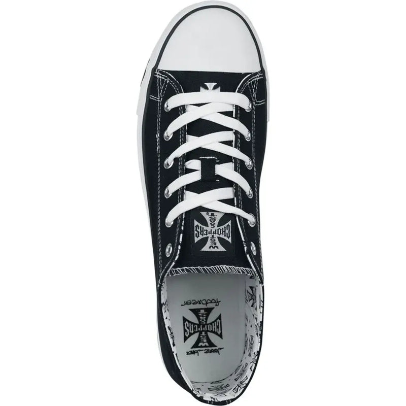 West Coast Choppers Warrior Low Tops Shoes Black