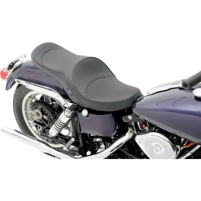 Drag Specialties Double Bucket 2-Up Seat for Harley