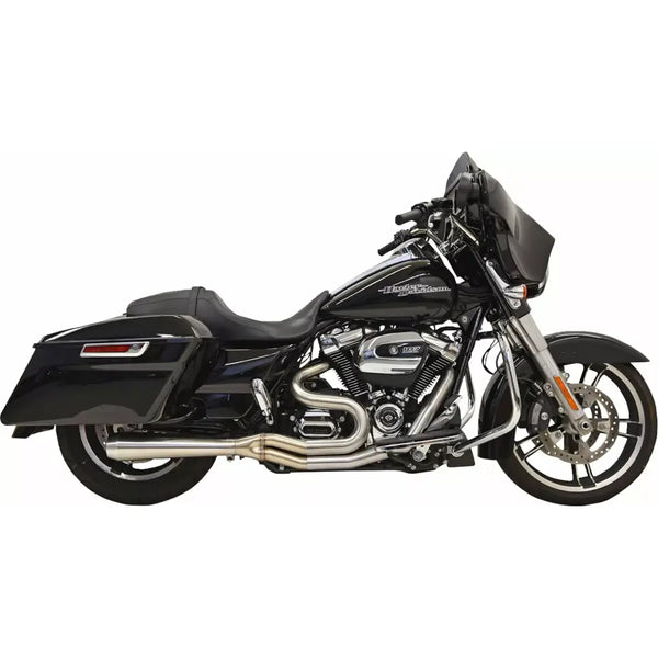 Bassani Road Rage III Stainless 2-into-1 Exhaust System for Harley