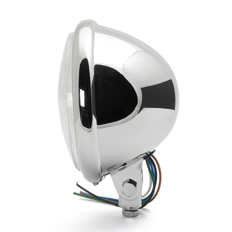 SMP Bates 5.75" Motorcycle Headlight Bottom Mount