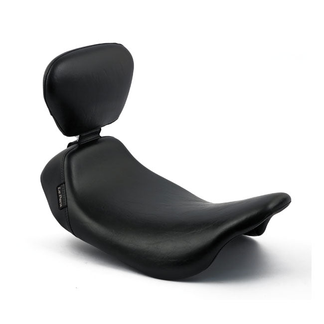 Le Pera Bare Bones Solo Seat with Backrest for Harley