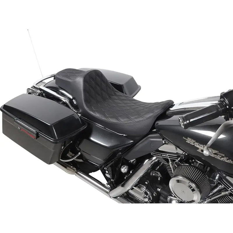 Drag Specialties Predator III Extended Reach Seat for Harley