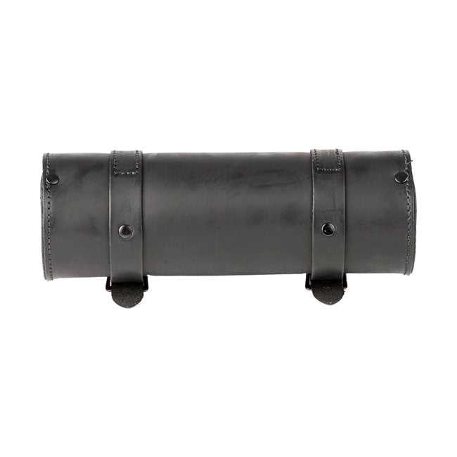 Ledrie Round Leather Motorcycle Tool Bag