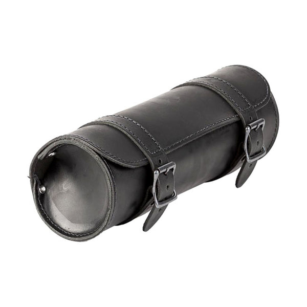 Ledrie Round Leather Motorcycle Tool Bag