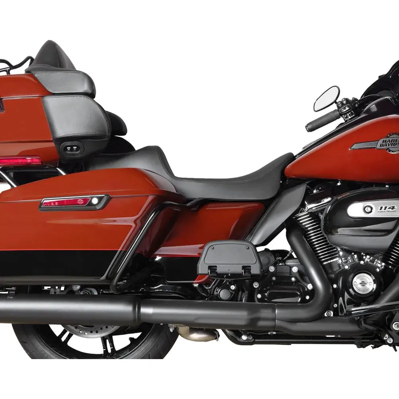 Drag Specialties Predator III 2-Up Extended Reach Seat for Harley