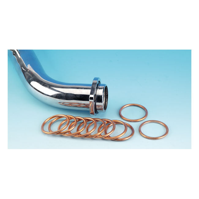 James Copper Crush Ring Exhaust Gasket for Harley