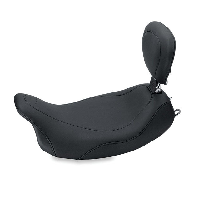 Mustang Wide Tripper Solo Seat for Harley