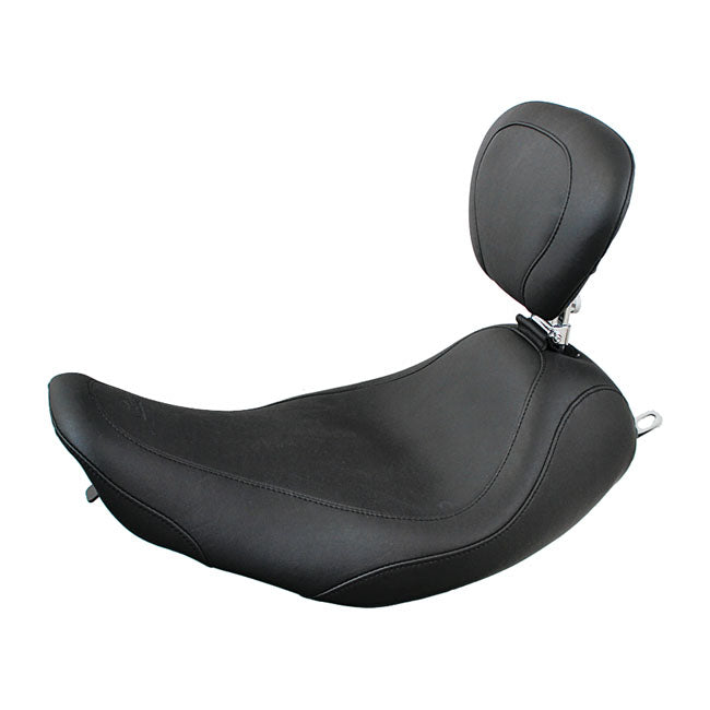 Mustang Wide Tripper Solo Seat for Harley