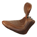Mustang Wide Tripper Solo Seat for Harley