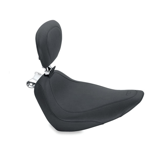 Mustang Wide Tripper Solo Seat for Harley