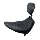 Mustang Wide Tripper Solo Seat for Harley