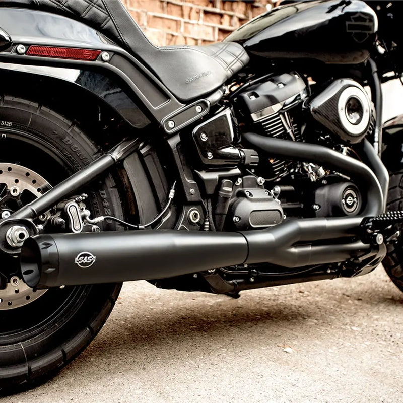 S&S SuperStreet 2-into-1 Exhaust System for Harley