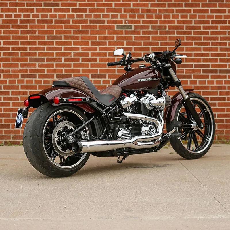 S&S SuperStreet 2-into-1 Exhaust System for Harley